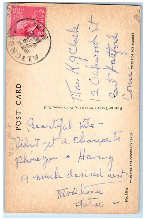 c1960's Tumble-Down-Dick Birchmont East Wolfeboro New Hampshire NH Postcard