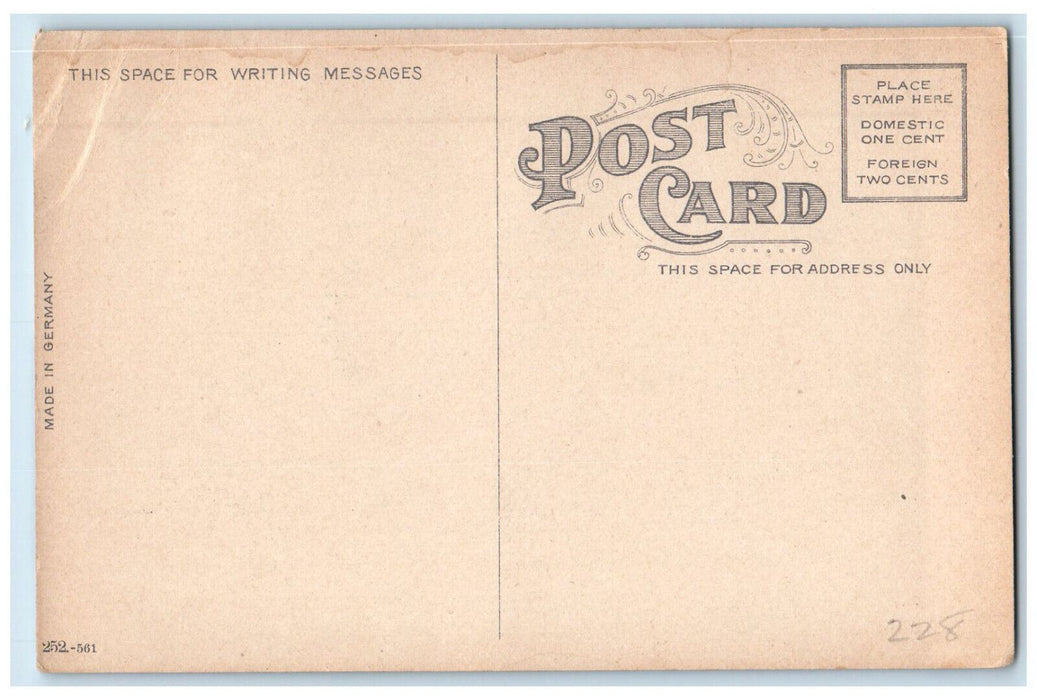c1910 State Hospital for Insane Harrsburg Pennsylvania PA Unposted Postcard