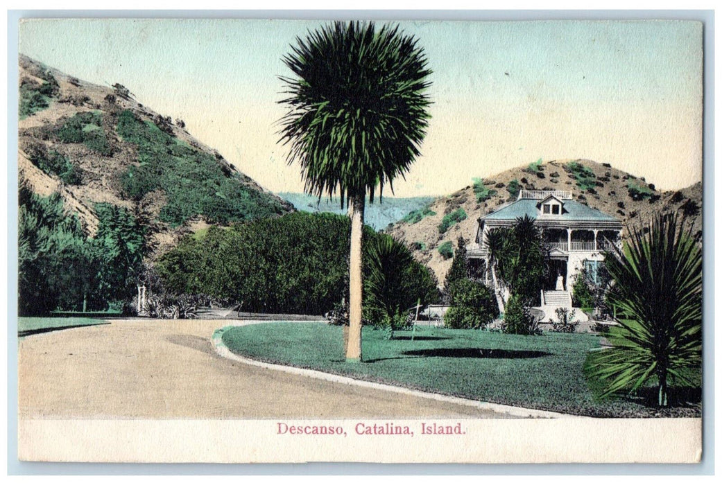 c1910 Descanso Catalina Island California CA Unposted Antique Postcard