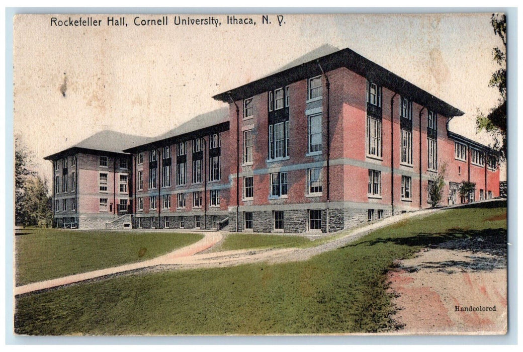 1910 Rockefeller Hall Cornell University Ithaca New York NY Postcard