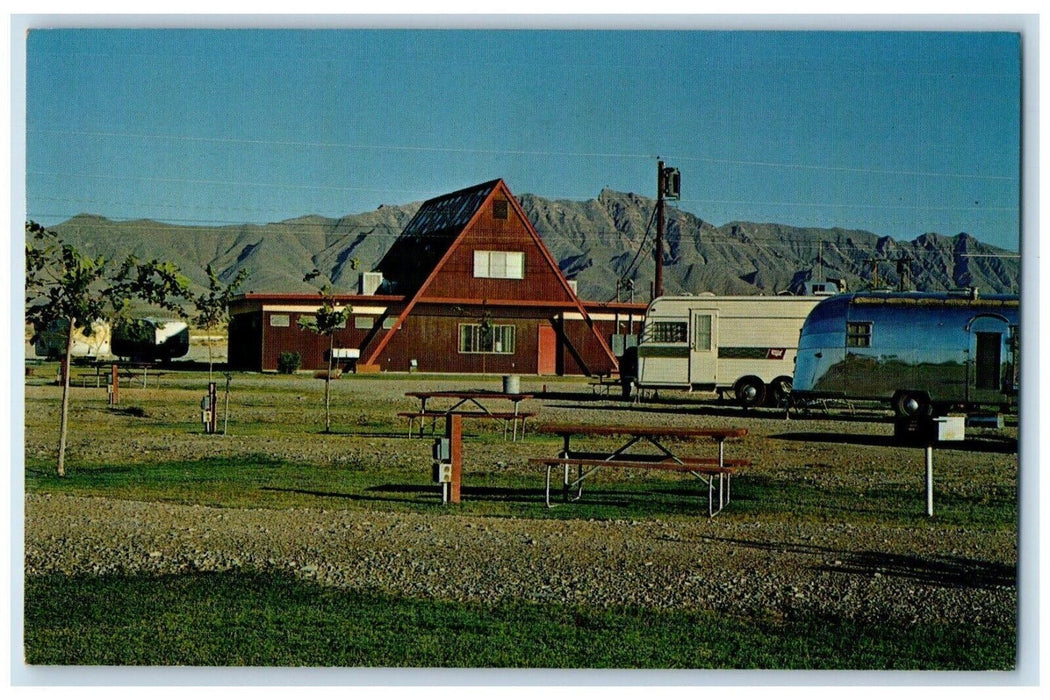 1968 El Paso TX, Koa Campgrounds Of America Inc Facilities For Trailers Postcard