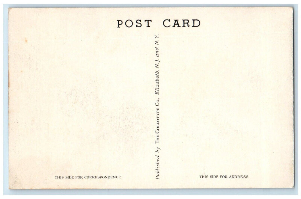 1940 Alvin D Higgins School Exterior Building Thompsonville Connecticut Postcard