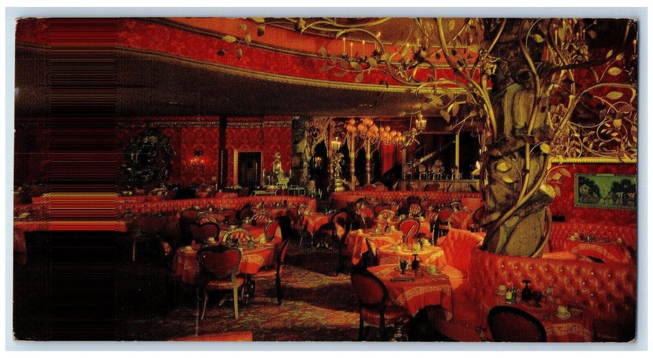 c1950's Madonna Inn Gold Rush Dining Room San Luis Obispo California CA Postcard