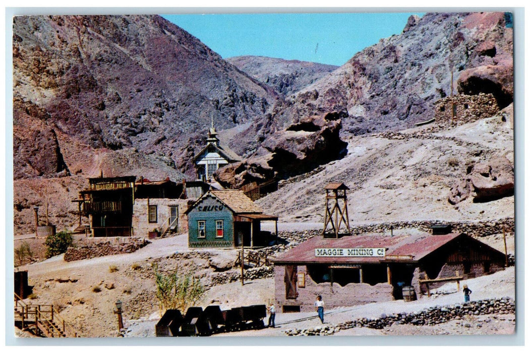 c1960's Maggie Mining Co. Bottle House Calico Ghost Town California CA Postcard