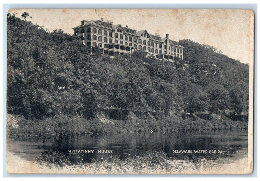 c1905 Kittatinny House Delaware Water Gap Pennsylvania PA Antique Postcard
