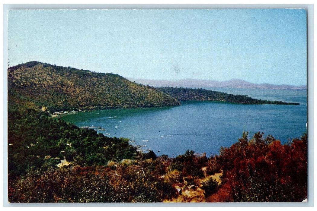 1965 Soda Bay & Horseshoe Bend Clear Lake California CA Posted Postcard