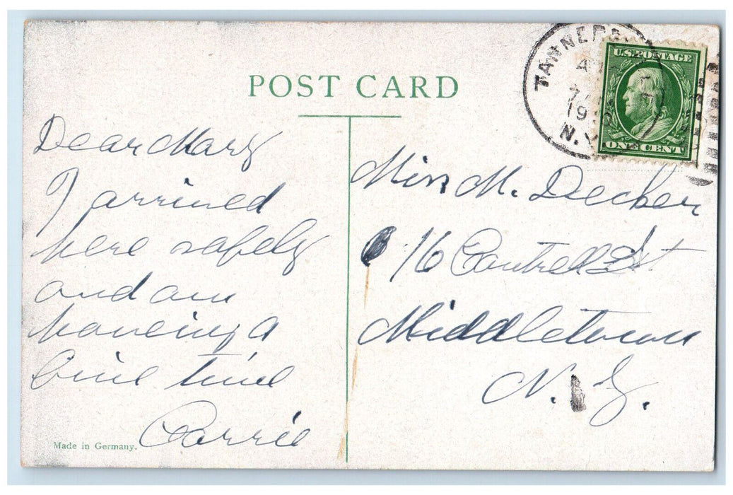 c1910 Fauns Leap Catskill Mountains New York NY Posted Antique Postcard