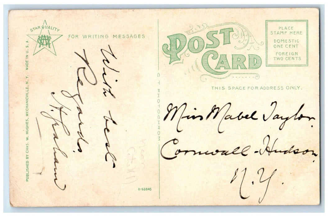 c1910 La Belle Falls Kaaterskill Clove Palenville Catskill Mountains NY Postcard