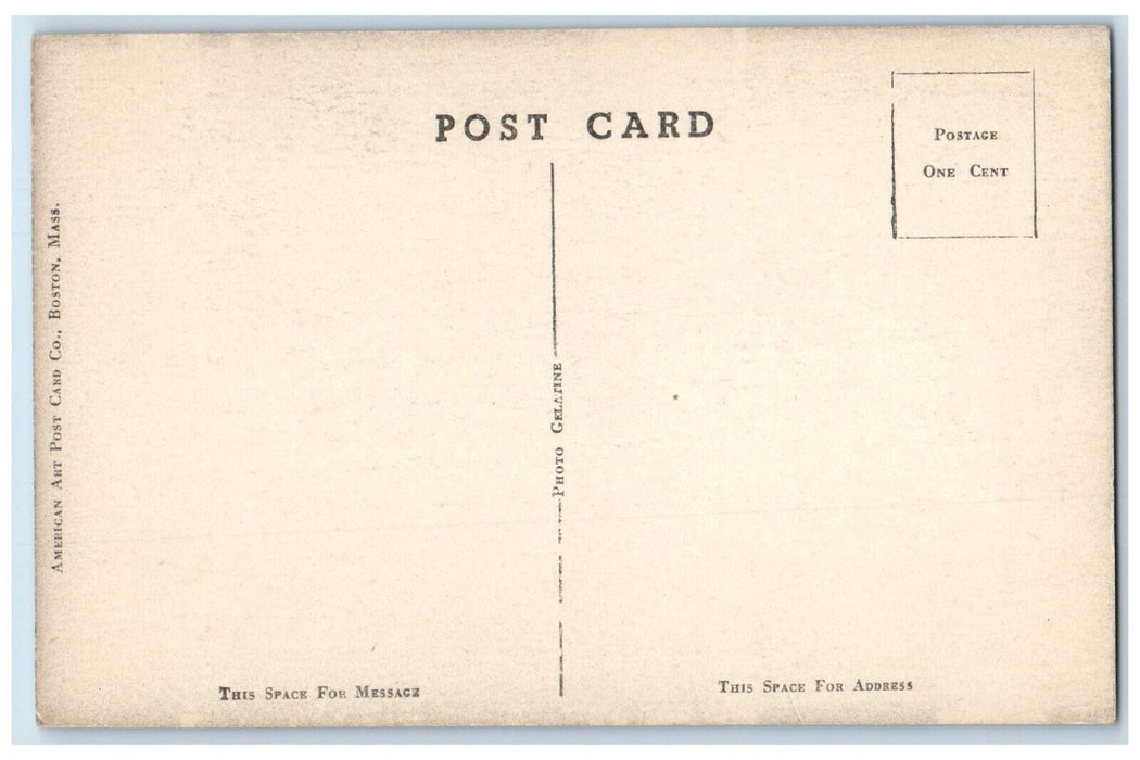 c1940's Colonial Doorway Erastus Foote Mansion Wiscasset Maine ME Postcard