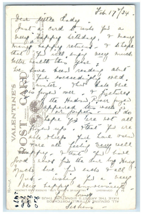 1934 Girl Wardrobe Mess Its Nice To Have A Man About The House Humor Postcard