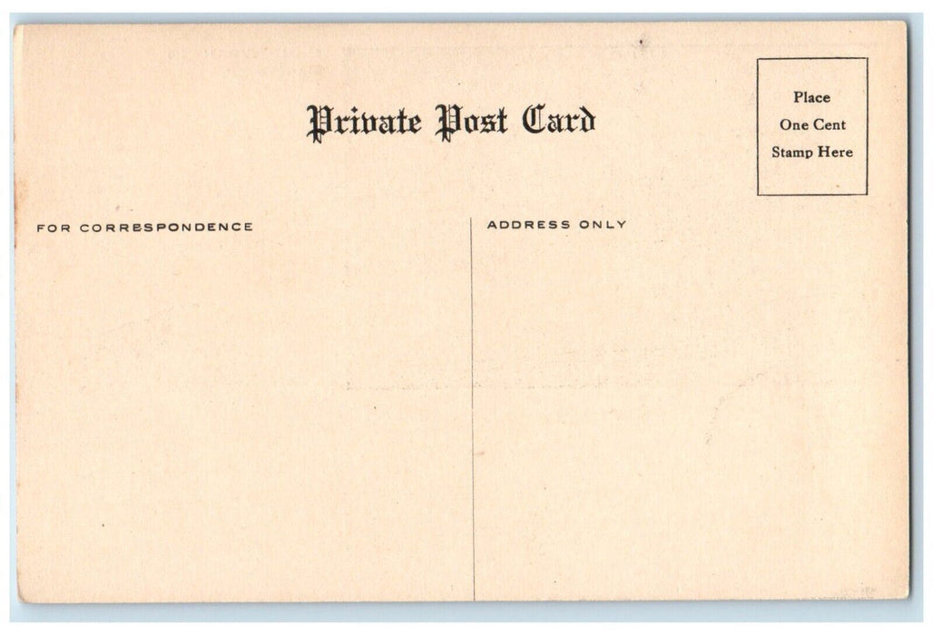 c1910 Camp Nepahwin Field Canton Pennsylvania Private Vintage Antique Postcard