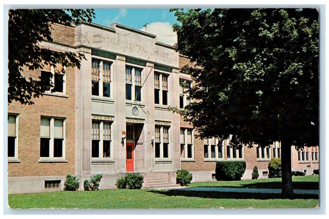 1975 Hinsdale Central School District Cattaraugus Hinsdale New York NY Postcard