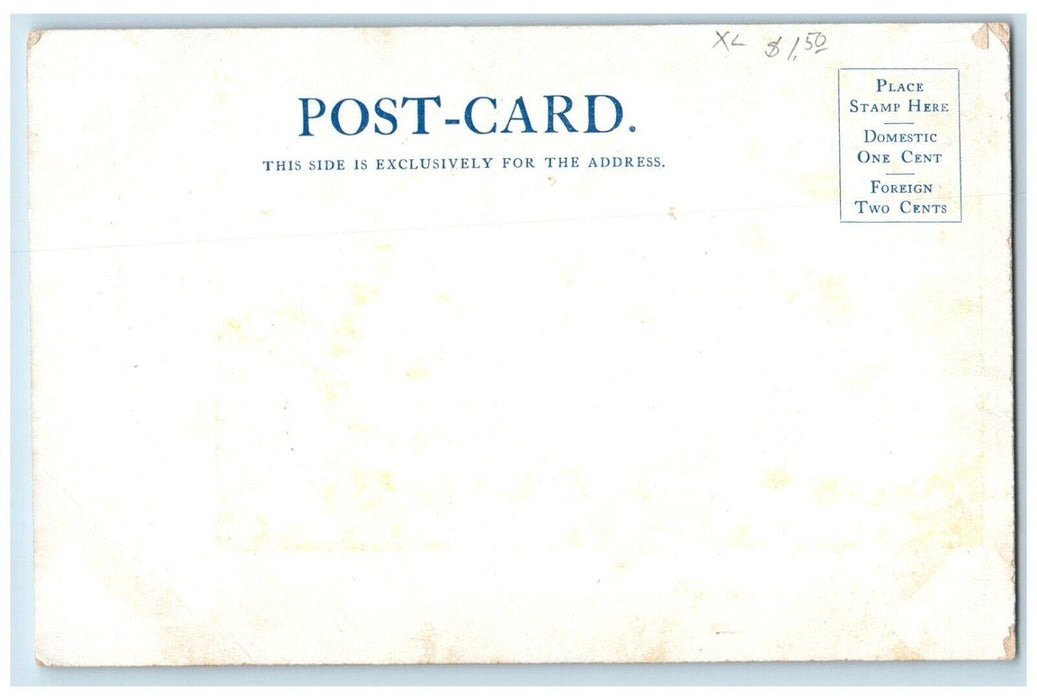 c1905 St. Peter's Dome Colo. Springs Cripple Short Line Railroad Train Postcard