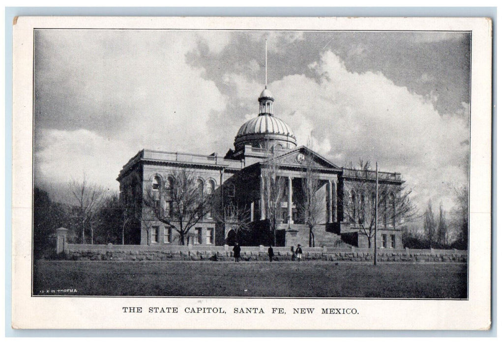 c1910's The State Capitol Building Exterior View Santa Fe New Mexico NM Postcard