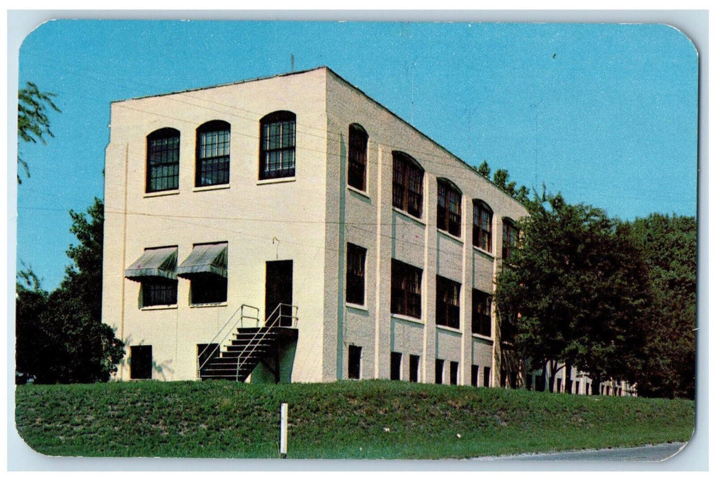 Valparaiso Technical Institute Building Exterior Scene Indiana IN Postcard