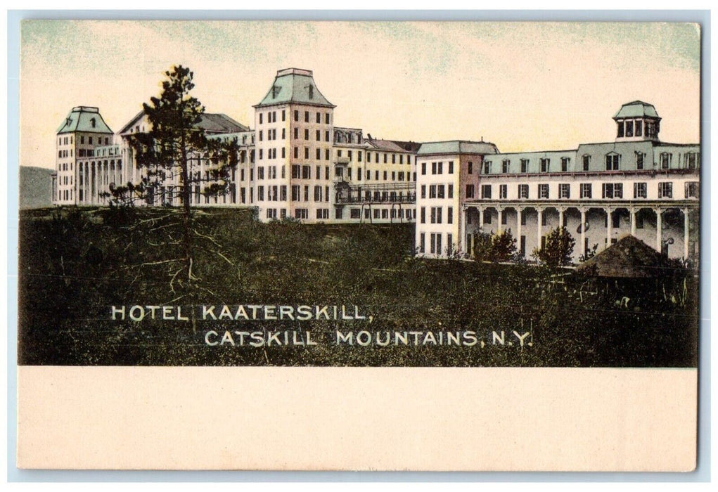 c1905 Hotel Kaaterskill Building Catskill Mountains New York NY Antique Postcard