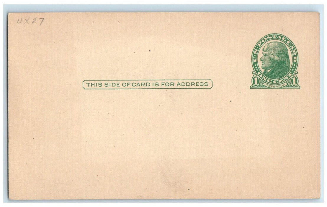 c1905 Let Us Lick Your Stamps Rapid Addressing Co. MN Advertising Postcard