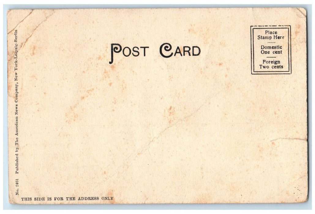 c1905 Connecticut Valley Tobacco Farm Westfield Massachusetts MA Posted Postcard