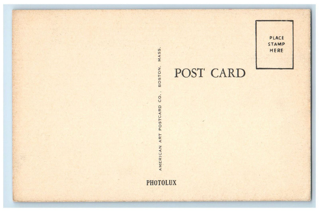 c1910 Randall Library Stow Massachusetts MA Antique Unposted Postcard