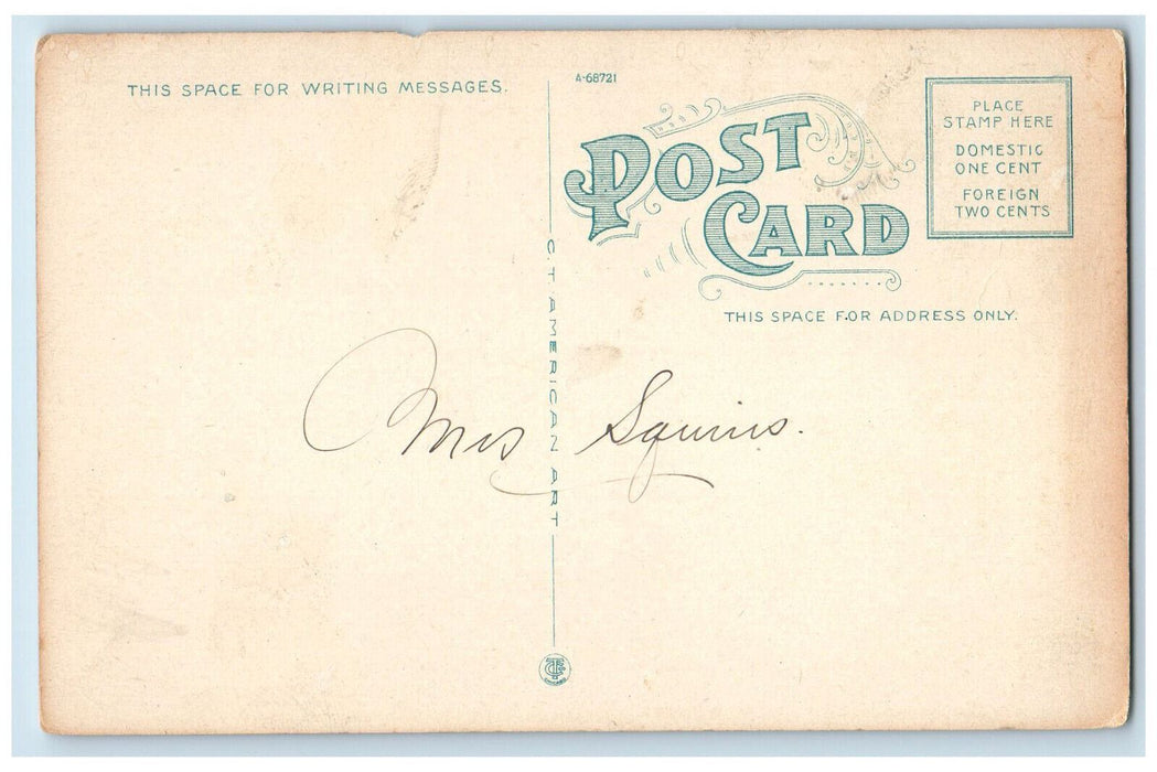 c1940's Ware River Bridge East Street Ware Massachusetts MA Postcard
