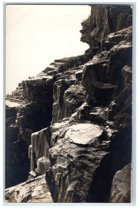 1914 Cliffside Christmas Cove Maine ME RPPC Photo Posted Postcard