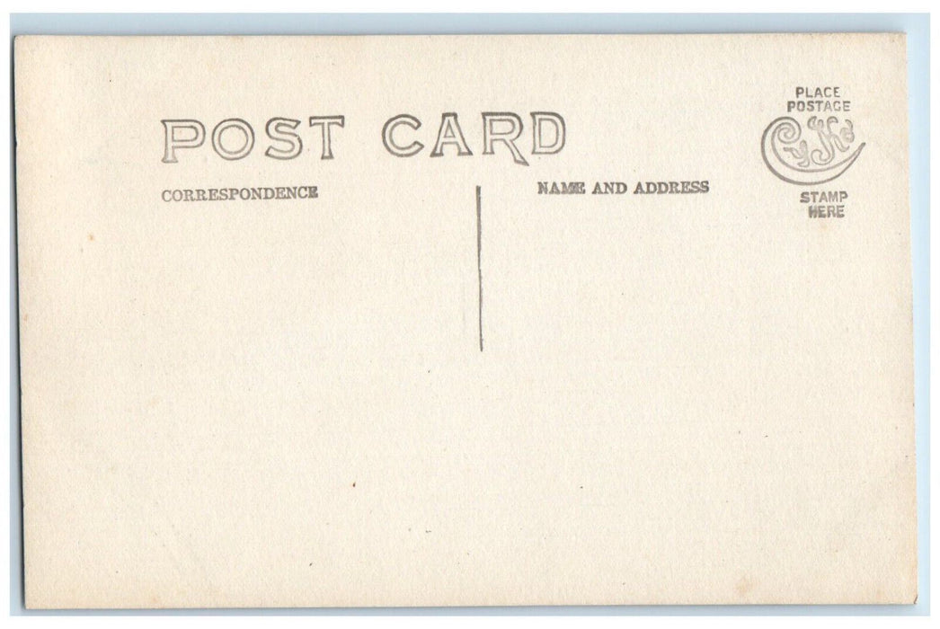 c1910's Konkapot River Forest Monterey Massachusetts MA Photo Unposted Postcard
