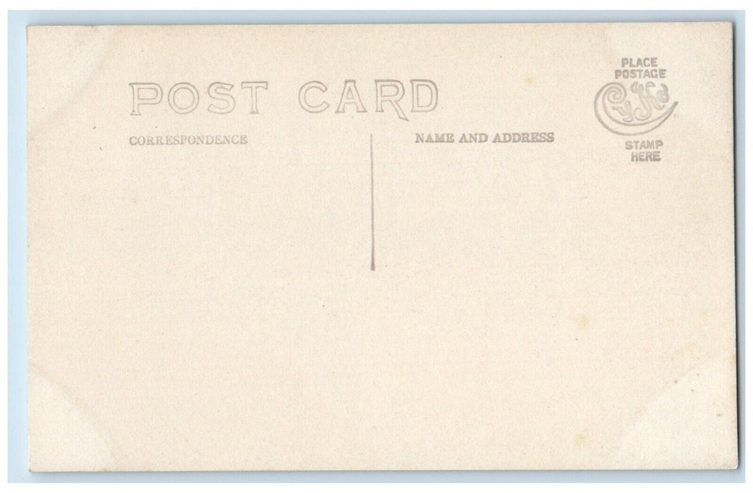 c1910's Wayside Trough Forest Monterey Massachusetts MA Photo Postcard