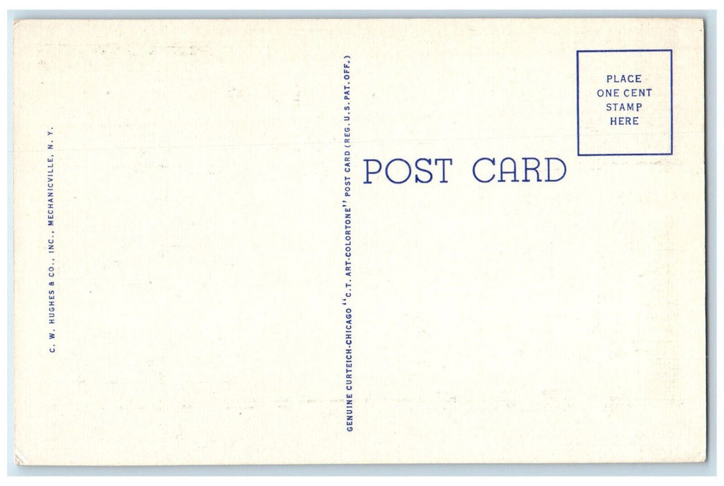 c1940's View of Lake George from Bolton Landing New York NY Postcard