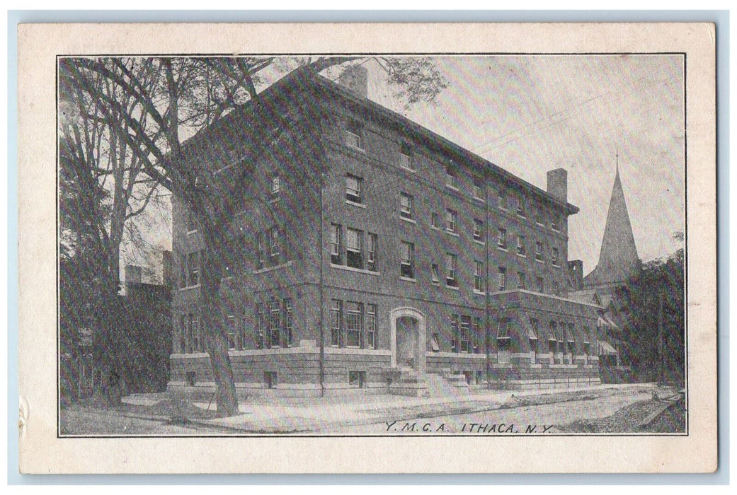 c1910 Y.M.C.A Building Ithaca New York NY SL Sheldon Unposted Postcard