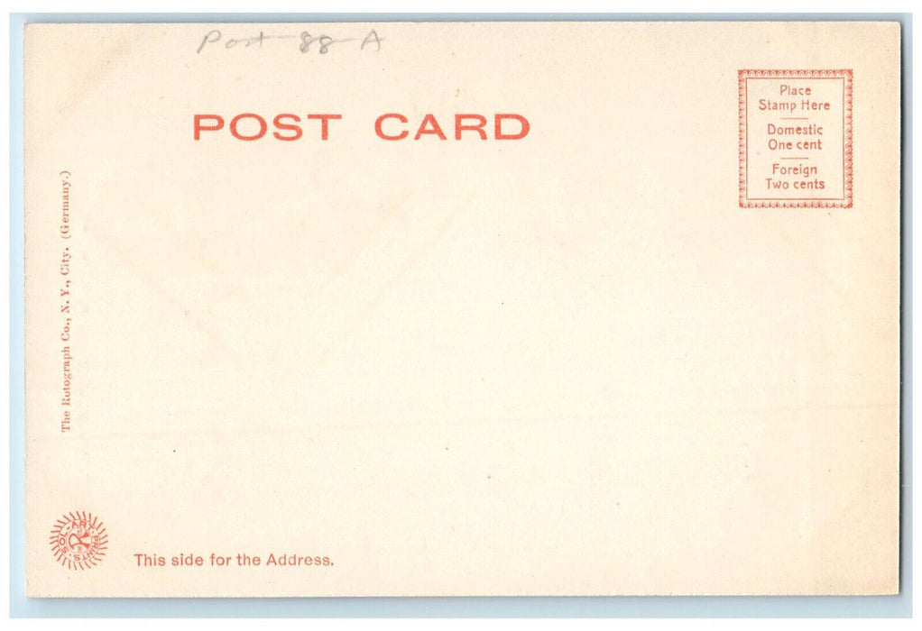 c1905 Profile Rock Little Falls New York NY Unposted Rotograph Postcard