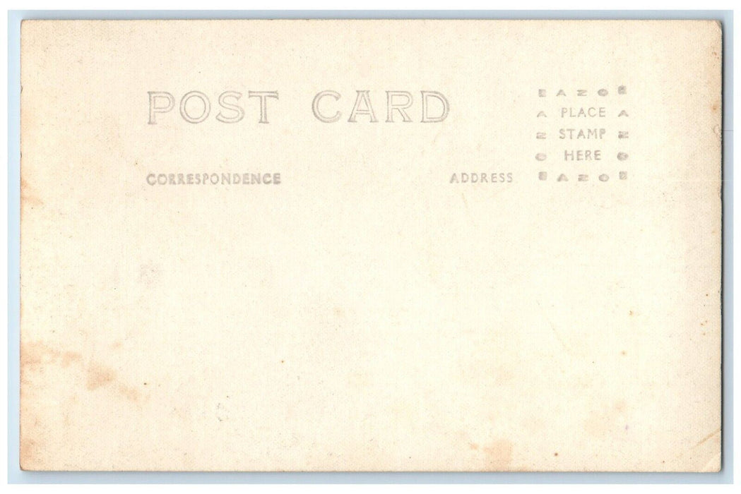 c1920's Carmen's Bar Lippe's Studio Villa Acuna Mexico RPPC Photo Postcard
