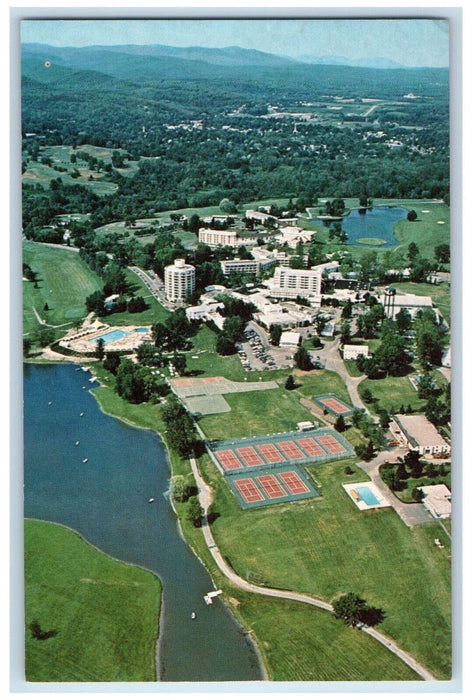 c1960's Aerial View Nevele Country Club Ellenville New York NY Postcard