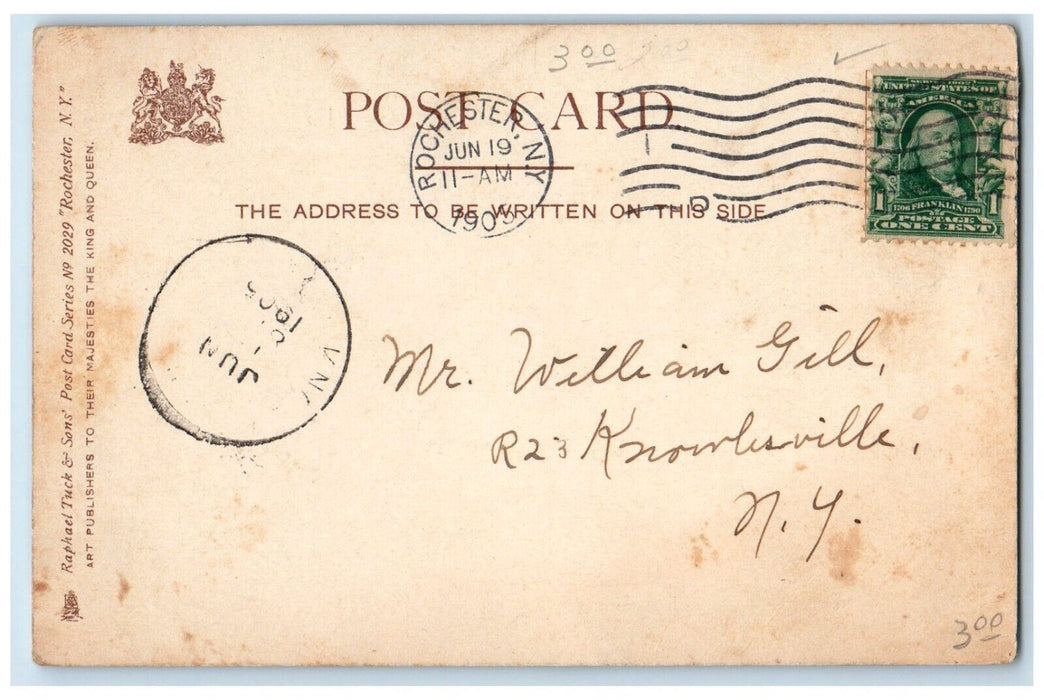 1905 University Anderson Hall Laboratory Rochester New York Tuck Sons Postcard