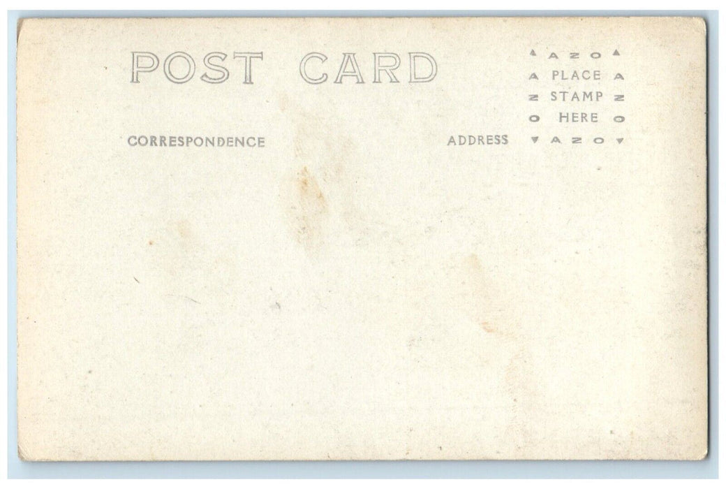 c1910's Coaling Station Cristobal Canal Zone Panama RPPC Photo Unposted Postcard