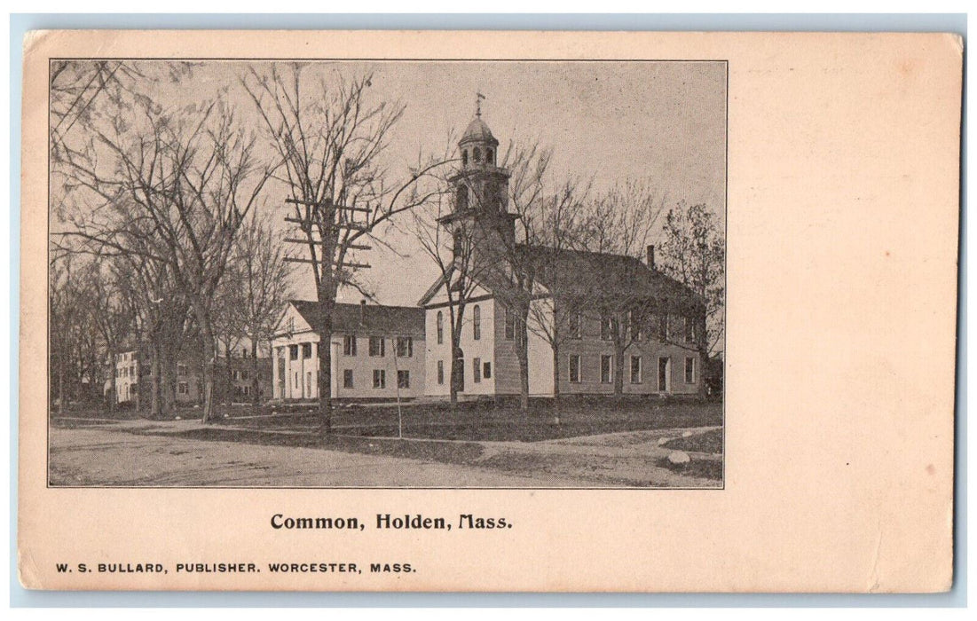 c1900's Common Holden Massachusetts MA Antique Unposted PMC Postcard