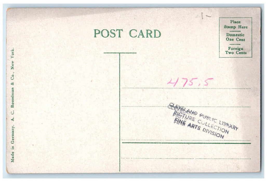 c1910 Sand Hill Cape Henry Virginia VA Antique Unposted AC Bosselman Postcard