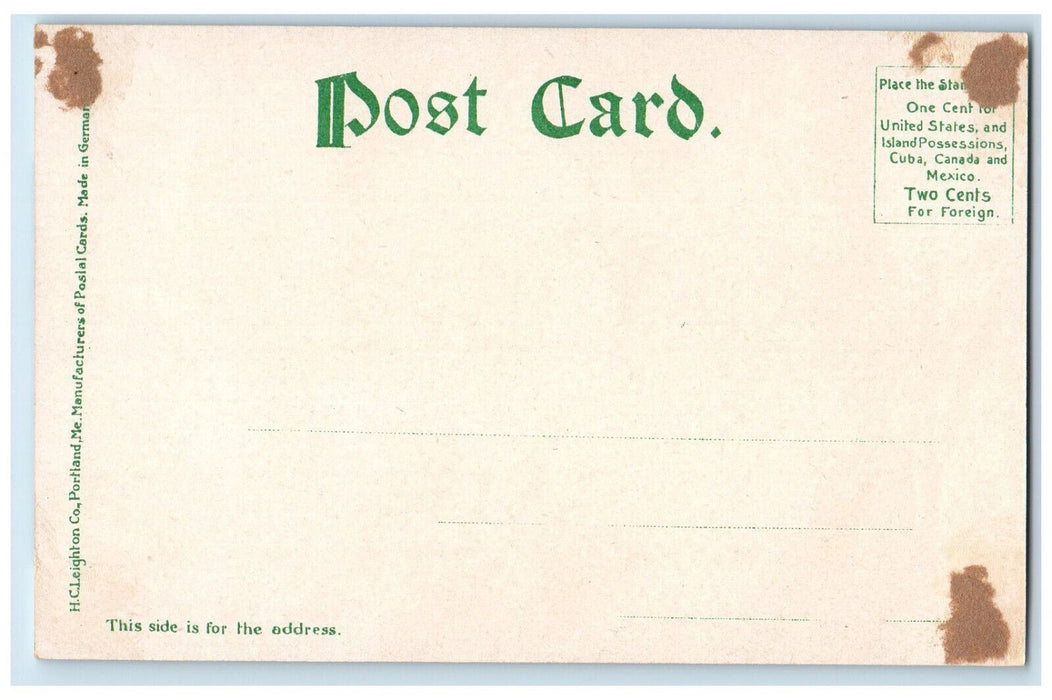 c1905 Lighthouse Point New Haven Harbor New Haven Connecticut CT Postcard