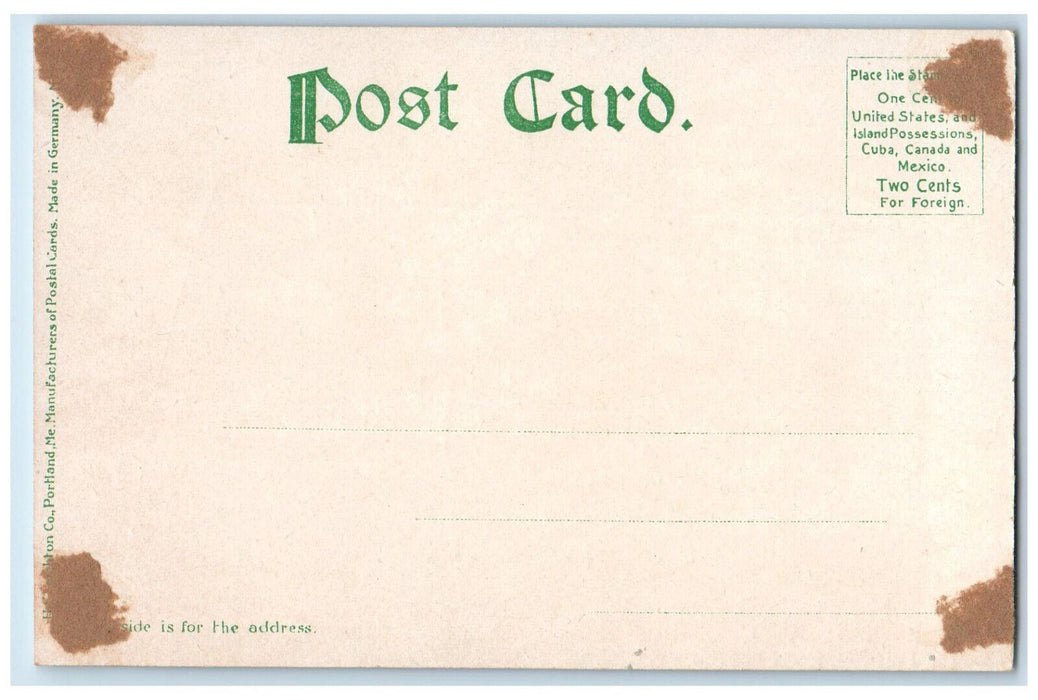 c1905 Lighthouse Point Old Morris House New Haven Connecticut CT Postcard