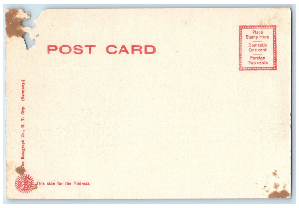 c1905 First Church in Beverly Massachusetts MA Antique Unposted Postcard