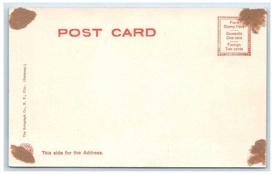 c1905 Entrance to City Park Head of Penn Street Reading Pennsylvania PA Postcard