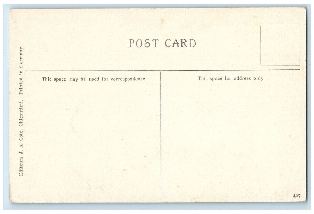 c1910 Seminaire De Chicoutimi Quebec Canada Antique Unposted Postcard
