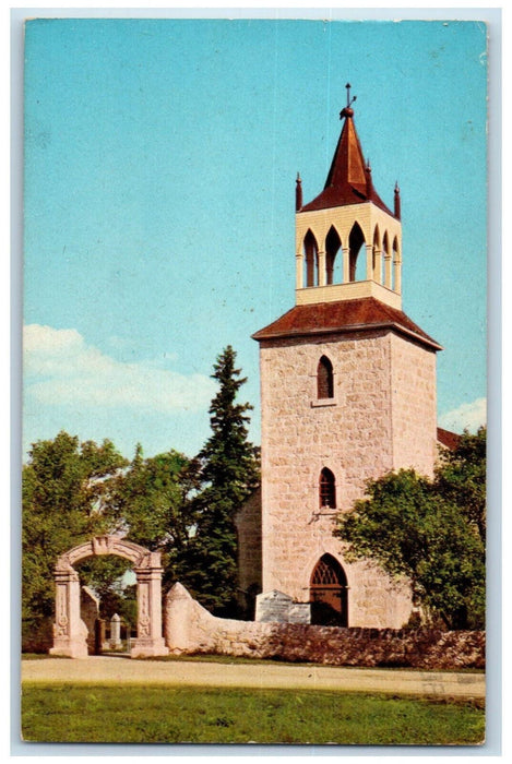 1973 Old St. Andrew's Church St. Andrews Manitoba Canada Vintage Postcard