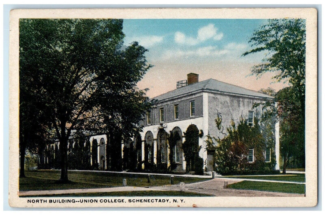 c1910's North Building Union College Schenectady New York NY Antique Postcard