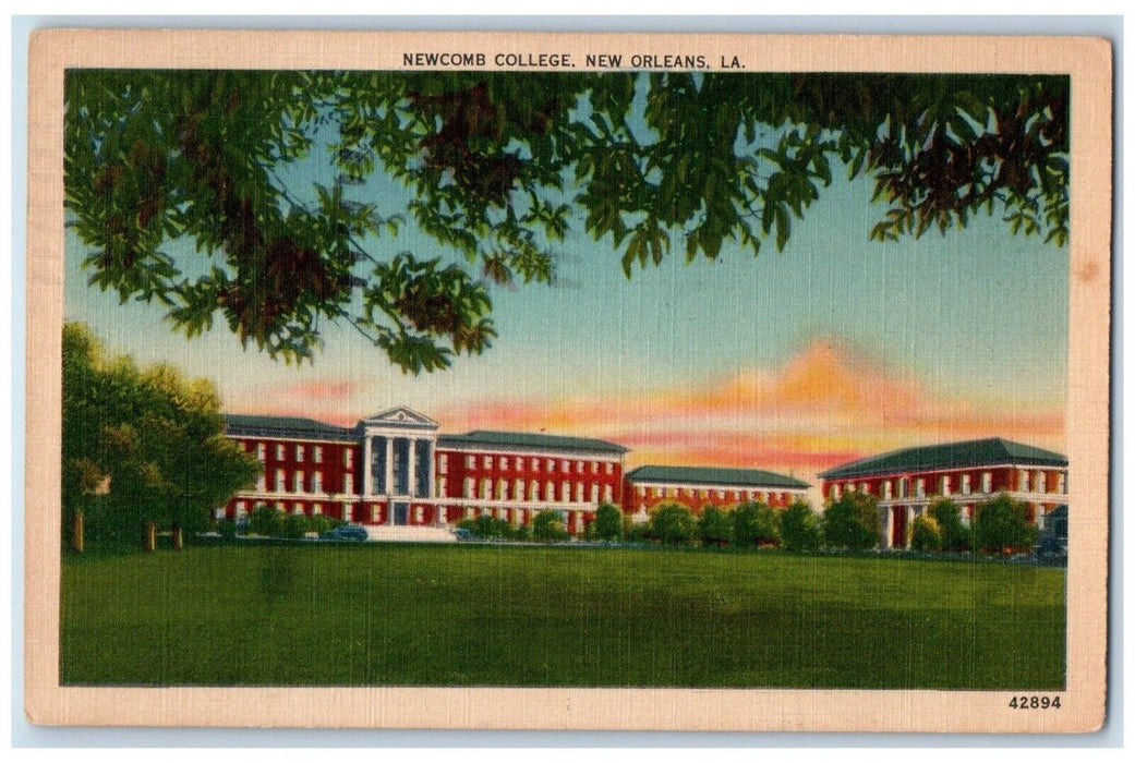 1941 Newcomb College Building New Orleans Louisiana LA Posted Vintage Postcard