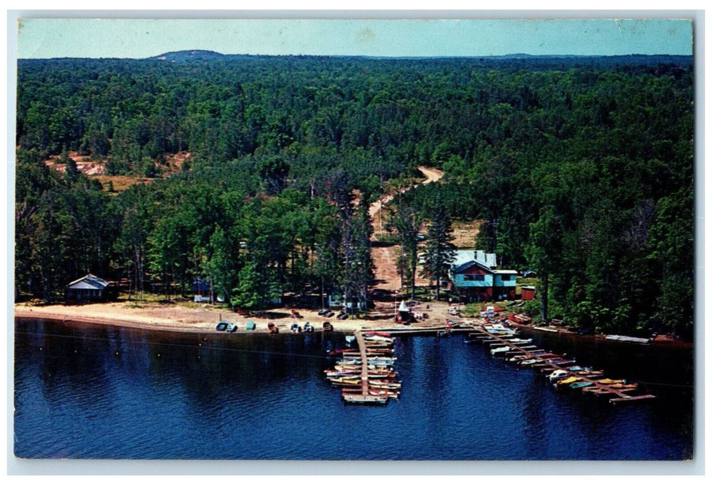 c1960's Pearson's Landing Lake Catchacoma Ontario Canada Vintage Postcard