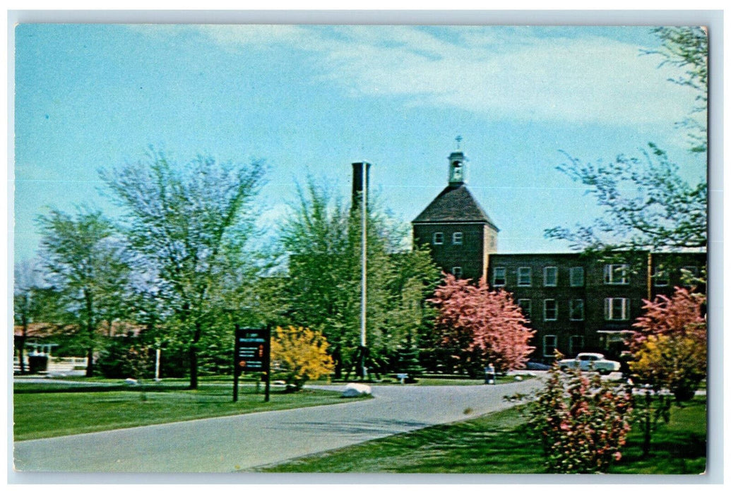 c1950's St. John's Convalescent Hospital Newtonbrooke Ontario Canada Postcard