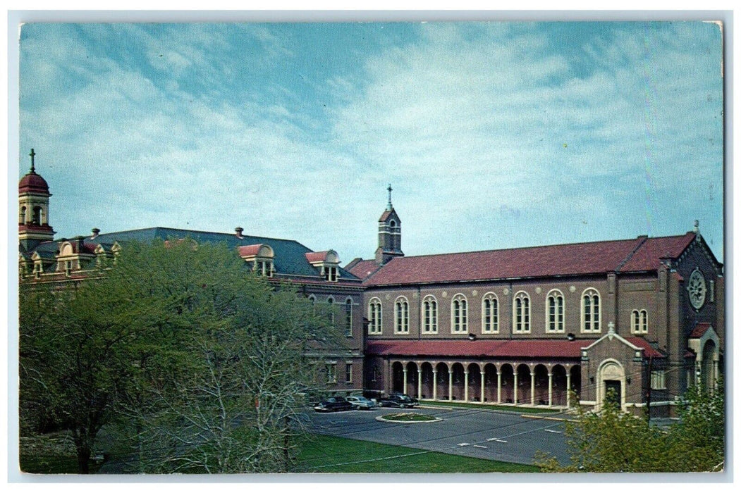 1970 St. Ann's Monastery Church Annual Novena Scranton Pennsylvania PA Postcard