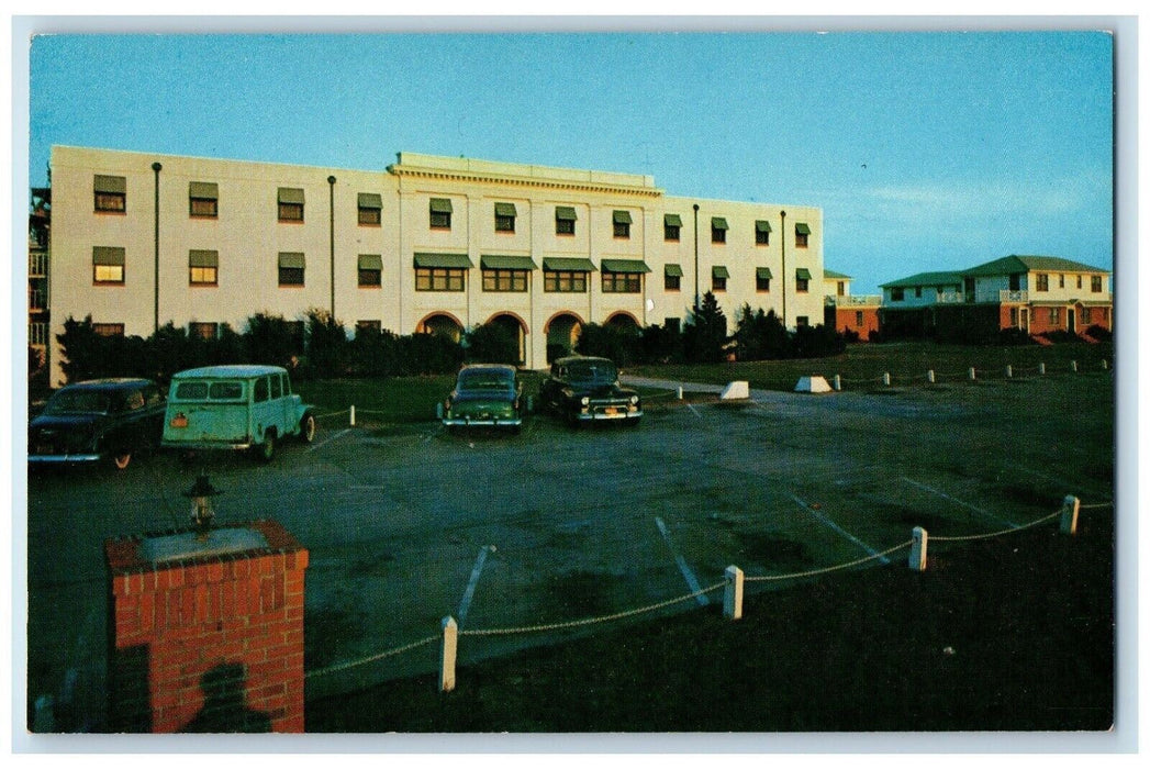 c1960 Carolinian Hotel Hostelries Beaches Dare Nags Head North Carolina Postcard