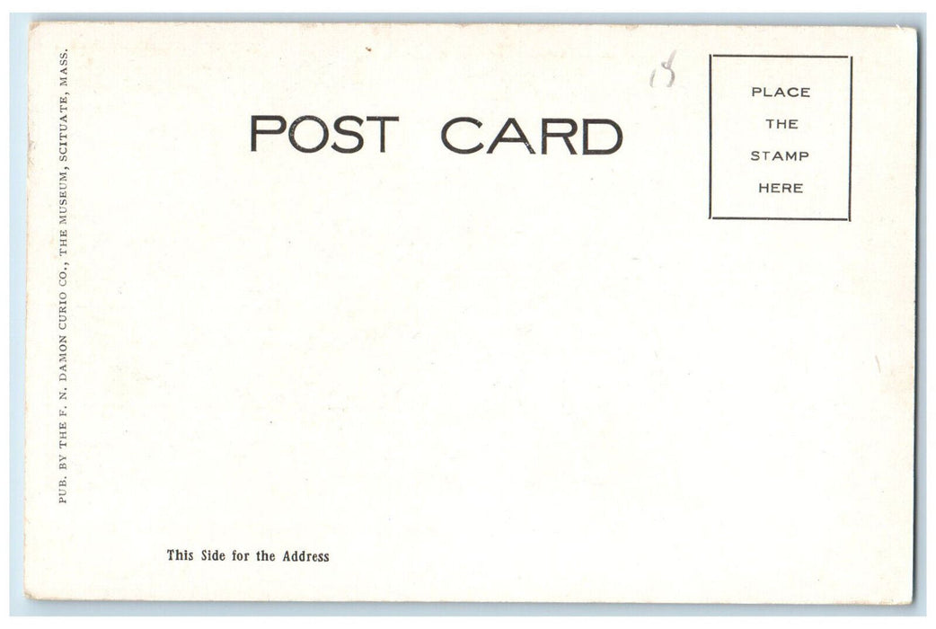 U.S. Life Saving Station Minot Beach House No Scituate Massachusetts MA Postcard