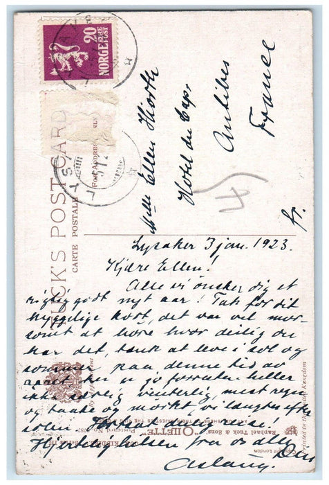 1923 Children Mary Jones Peggy Secret Agnes Richardson Oilette Tuck's Postcard